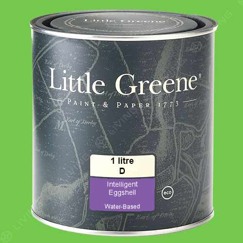 картинка Краска Little Greene Intelligent Eggshell (Acrylic Eggshell) цвет Phthalo Green №199 от LIVING