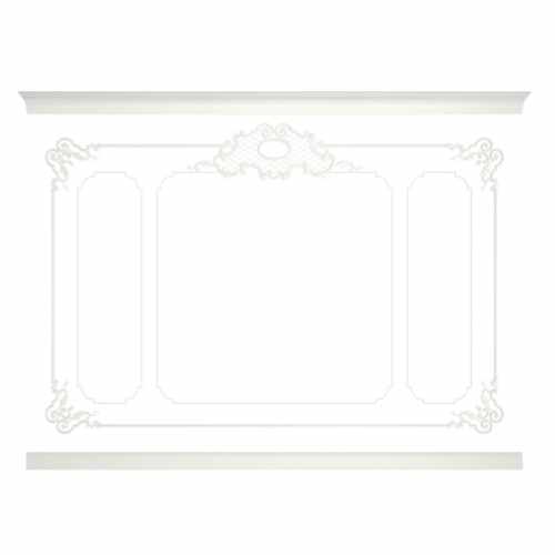 Стена RODECOR Бенуа Ф2, арт. 77102BR, 400 х 300 см.