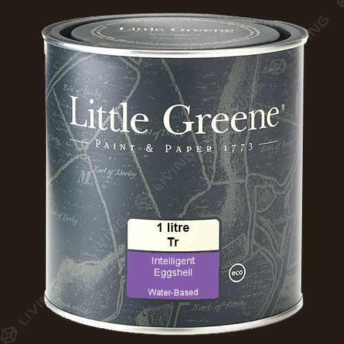 картинка Краска Little Greene Intelligent Eggshell (Acrylic Eggshell) цвет Chocolate Colour №124 от LIVING