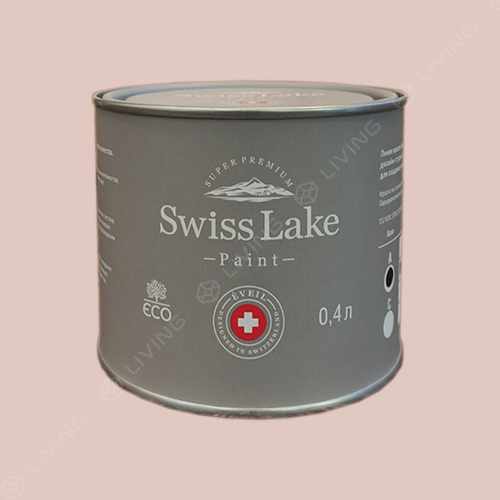 картинка Краска Swiss Lake Wall Comfort 7 цвет april pink №1575 от LIVING