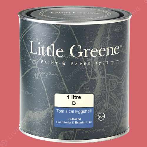 картинка Краска Little Greene Toms Oil Eggshell цвет Carmine №189 от LIVING