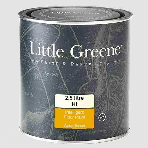 картинка Краска Little Greene Intelligent Floor Paint цвет Bone China Blue Pale №182 от LIVING