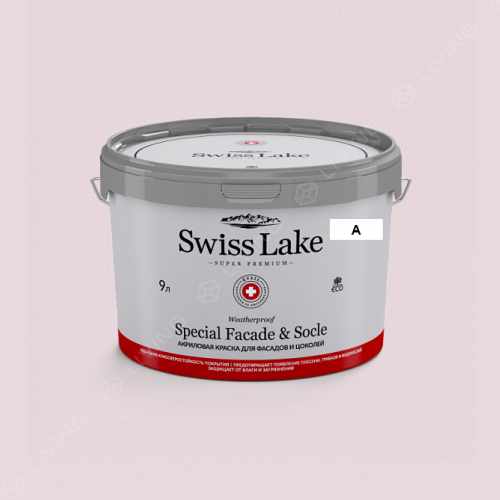 картинка Краска Swiss Lake Special Faсade & Socle цвет smoky plum №1280 от LIVING