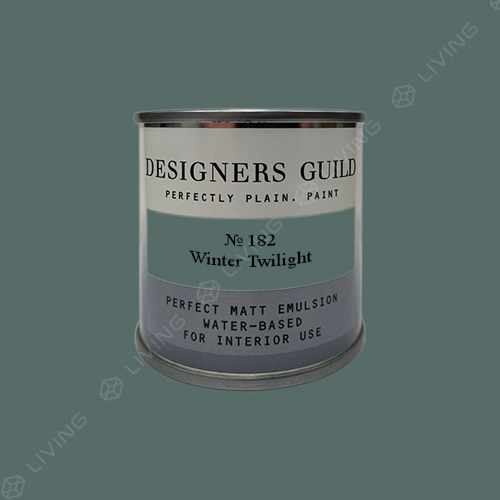 картинка Краска Designers Guild Perfect Matt Emulsion цвет Winter Twilight №182 от LIVING