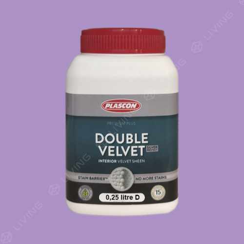 картинка Краска Plascon DOUBLE VELVET цвет Princess Purple арт.P3-A1-3 от LIVING