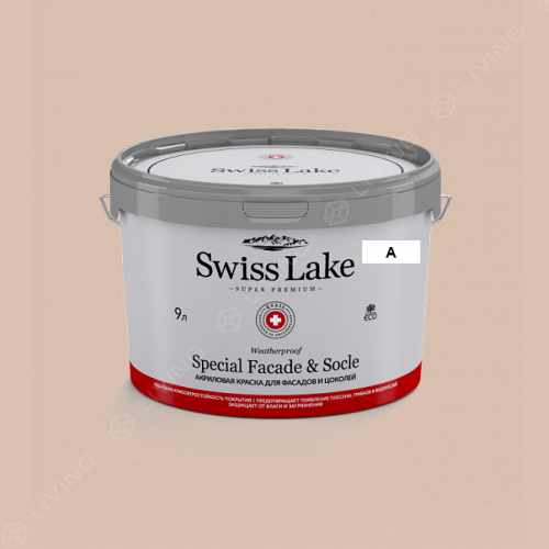 картинка Краска Swiss Lake Special Faсade & Socle цвет summer melon  №803 от LIVING
