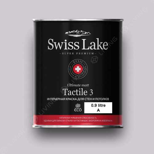 картинка Краска Swiss Lake Tactile 3 цвет demure №1709 от LIVING