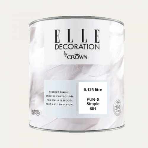 картинка Краска ELLE DECORATION FLAT цвет Pure & Simple №601 от LIVING