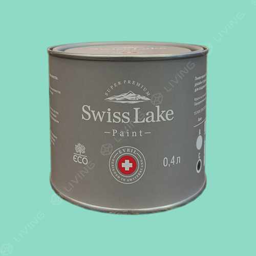картинка Краска Swiss Lake Wall Comfort 7 цвет meadow grass №2355 от LIVING