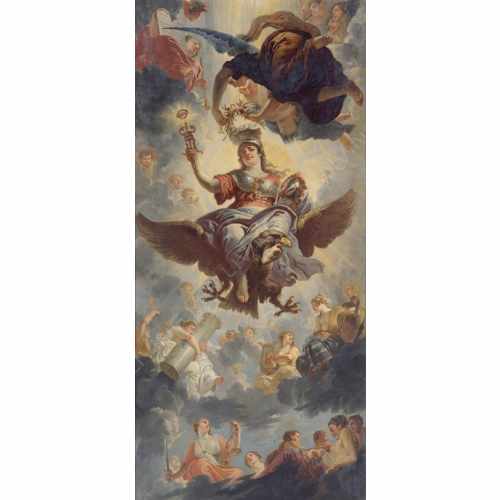 картинка Фреска Affresco, коллекция Фрески и фотообои, арт. Erasmus Quellinus Ceiling of the Council Chamber Россия от LIVING