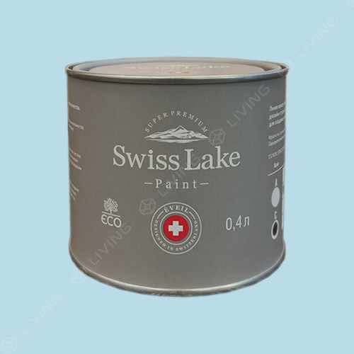 картинка Краска Swiss Lake Wall Comfort 7 цвет Aqua Mosaic №2268 от LIVING