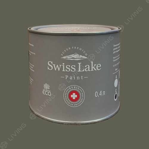картинка Краска Swiss Lake Wall Comfort 7 цвет cypress №2564 от LIVING