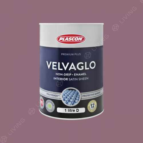 картинка Краска Plascon VELVAGLO WB цвет Choc Berry арт.R1-D1-3 от LIVING
