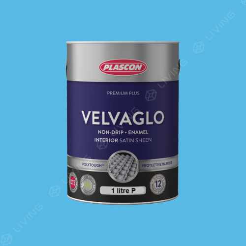 картинка Краска Plascon VELVAGLO цвет Blue Bay арт.B5-A1-3 от LIVING