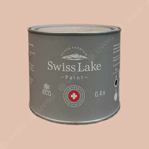 картинка Краска Swiss Lake Wall Comfort 7 цвет peach everlasting №1611 от LIVING