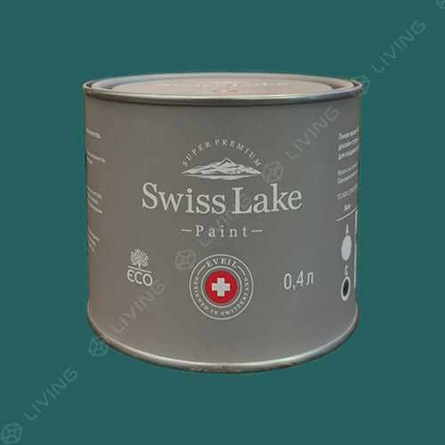 картинка Краска Swiss Lake Wall Comfort 7 цвет green mineral №2307 от LIVING