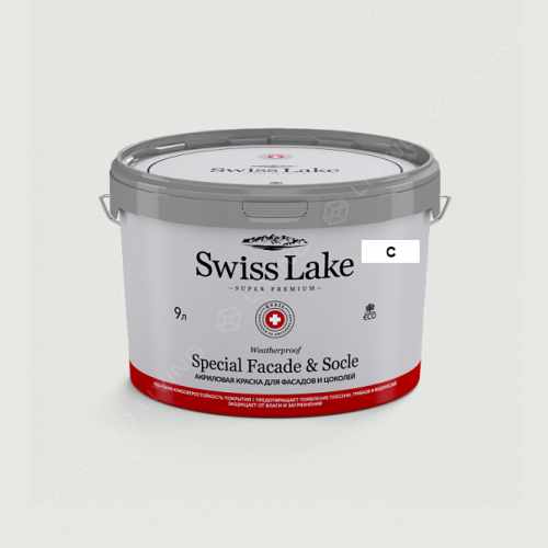 картинка Краска Swiss Lake Special Faсade & Socle цвет western sage №2442 от LIVING