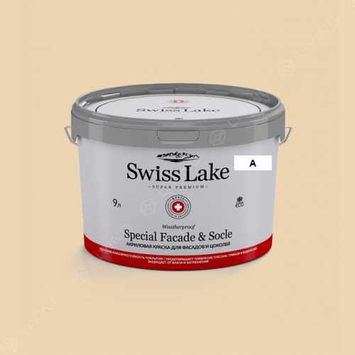 картинка Краска Swiss Lake Special Faсade & Socle цвет Fine China №289 от LIVING