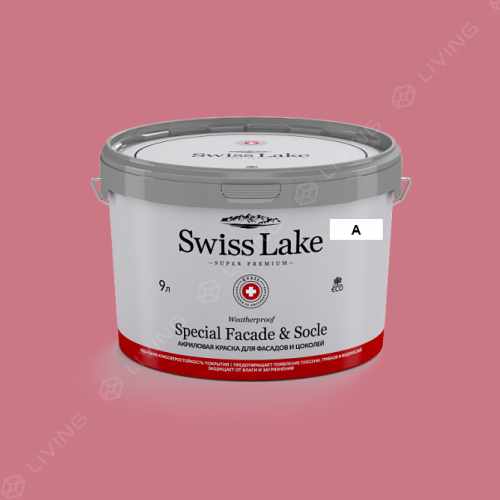 картинка Краска Swiss Lake Special Faсade & Socle цвет berry meadow №1371 от LIVING