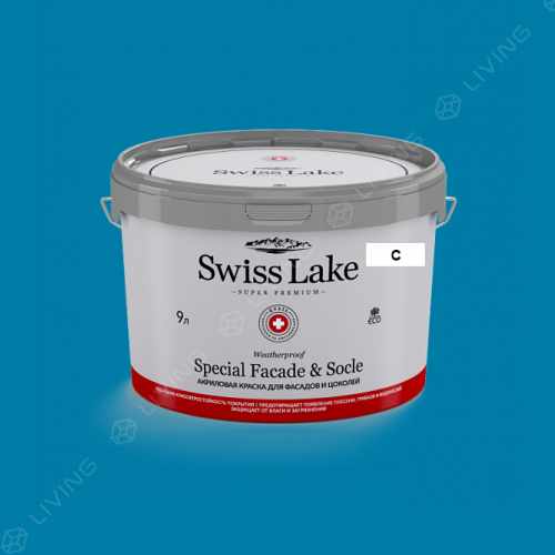картинка Краска Swiss Lake Special Faсade & Socle цвет twinking flame №2076 от LIVING