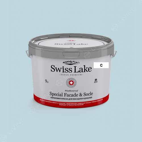 картинка Краска Swiss Lake Special Faсade & Socle цвет CASSIOPEIA №1994 от LIVING