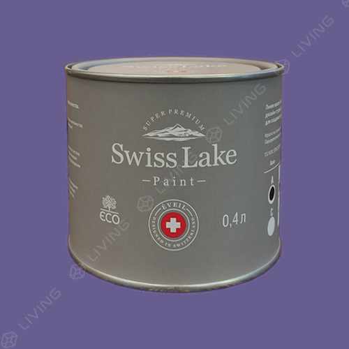 картинка Краска Swiss Lake Wall Comfort 7 цвет PERFECTLY PURPLE №1890 от LIVING