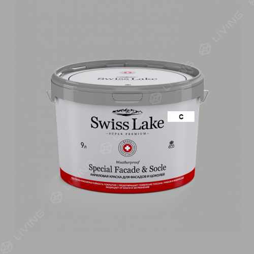 картинка Краска Swiss Lake Special Faсade & Socle цвет filigree №2794 от LIVING