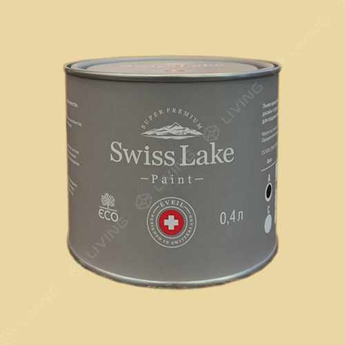 картинка Краска Swiss Lake Wall Comfort 7 цвет Warm Olive №1027 от LIVING