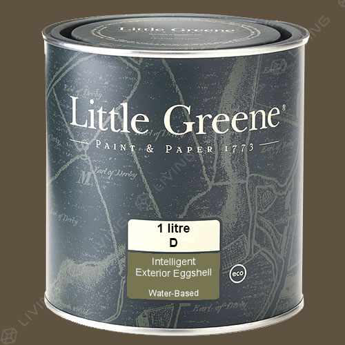 картинка Краска Little Greene Intelligent Exterior Eggshell цвет Furrow №241 от LIVING