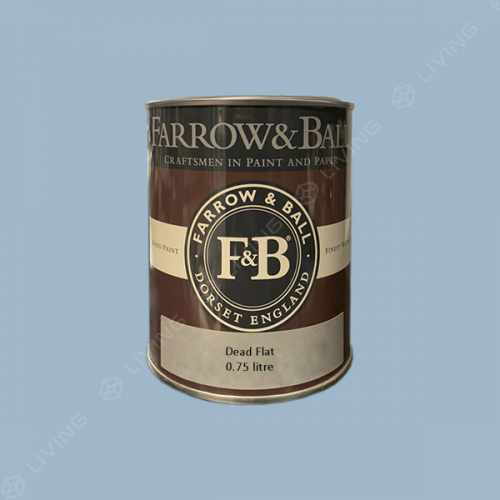 картинка Краска Farrow&Ball Dead Flat цвет Lulworth Blue №89 от LIVING