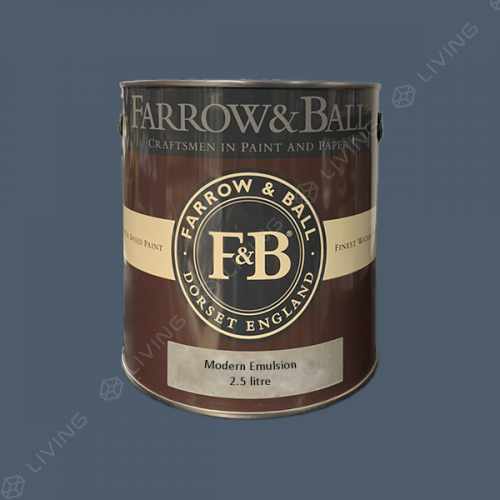 картинка Краска Farrow&Ball Modern Emulsion цвет Stiffkey Blue №281 от LIVING