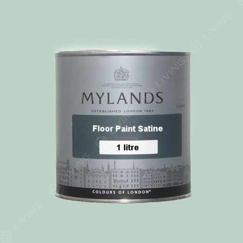 картинка Краска Mylands Floor Paint Satine цвет Copper Green №36 от LIVING