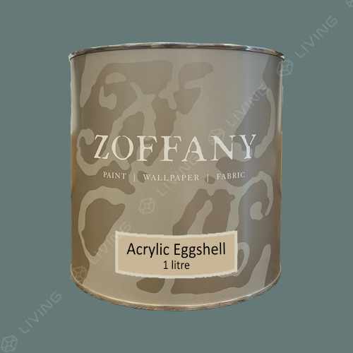 картинка Краска ZOFFANY Acrylic Eggshell цвет TEAL от LIVING