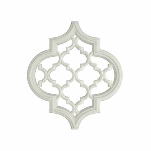 Накладка RODECOR Ар-деко, арт. 01109AR, 19 х 16,2 х 0,9 см.