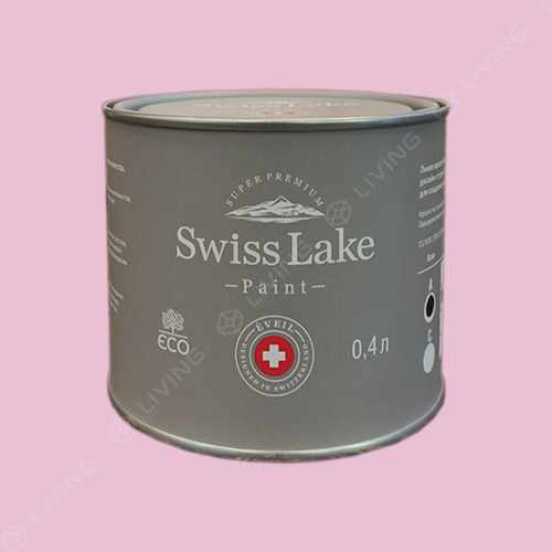 картинка Краска Swiss Lake Wall Comfort 7 цвет pink quartz №1351 от LIVING