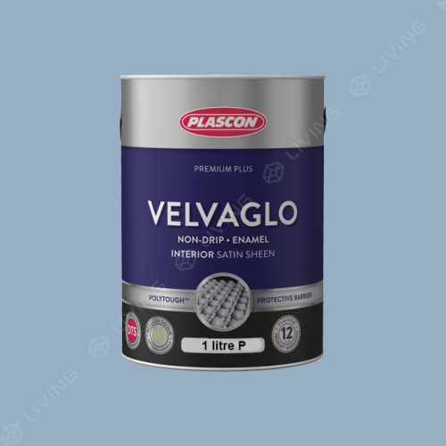 картинка Краска Plascon VELVAGLO цвет Glint of Aluminium арт.B6-C2-1 от LIVING