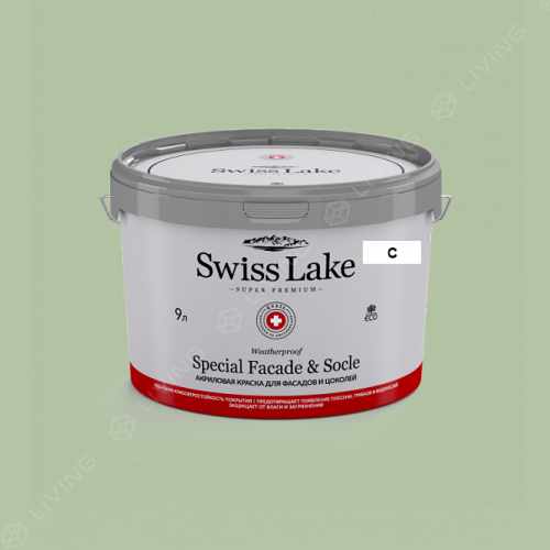 картинка Краска Swiss Lake Special Faсade & Socle цвет Wreath №2682 от LIVING