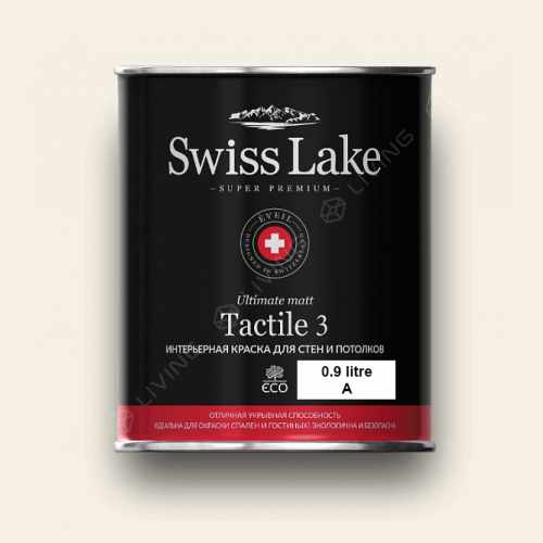 картинка Краска Swiss Lake Tactile 3 цвет vanillin №158 от LIVING