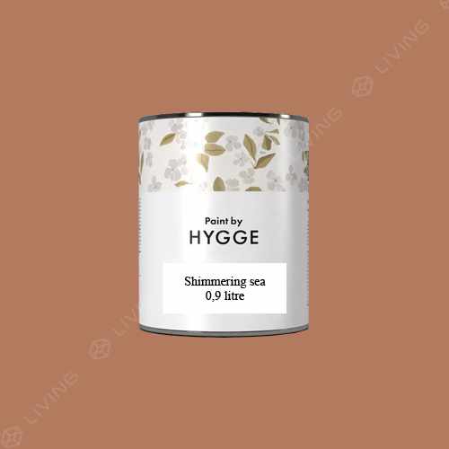 картинка Краска Hygge Shimmering sea цвет BURNT TOFFEE HG03-036 от LIVING