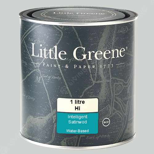 картинка Краска Little Greene Intelligent Satinwood цвет Bone China Blue Mid №183 от LIVING