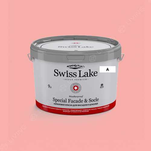 картинка Краска Swiss Lake Special Faсade & Socle цвет pink karma  №1332 от LIVING
