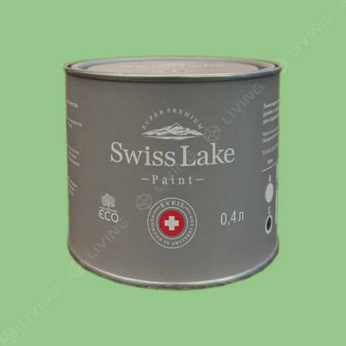 картинка Краска Swiss Lake Wall Comfort 7 цвет MAY APPLE №2494 от LIVING