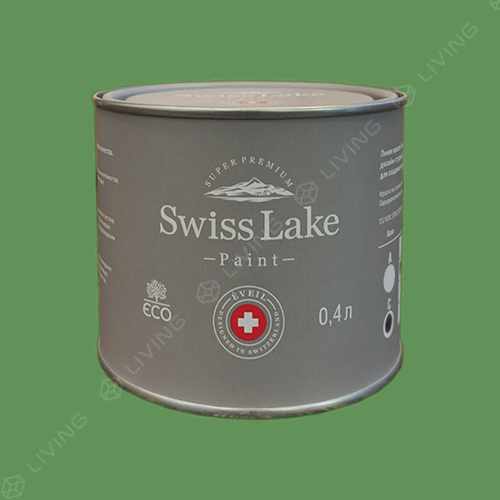картинка Краска Swiss Lake Wall Comfort 7 цвет Magnolia Green №2503 от LIVING