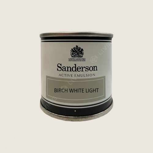 картинка Краска Sanderson Active Emulsion цвет BIRCH WHITE LIGHT от LIVING