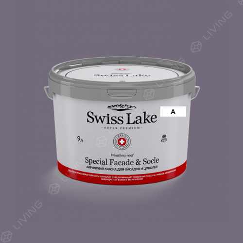 картинка Краска Swiss Lake Special Faсade & Socle цвет poisonous frog №1840 от LIVING