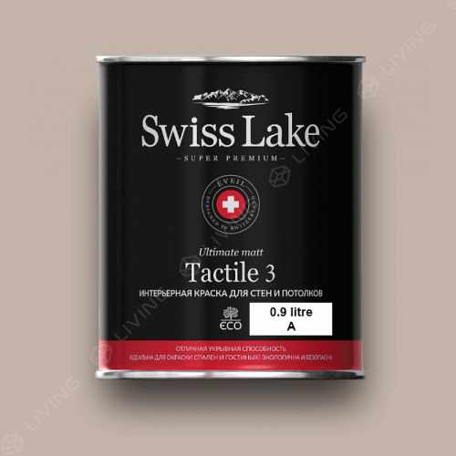 картинка Краска Swiss Lake Tactile 3 цвет ashen №480 от LIVING