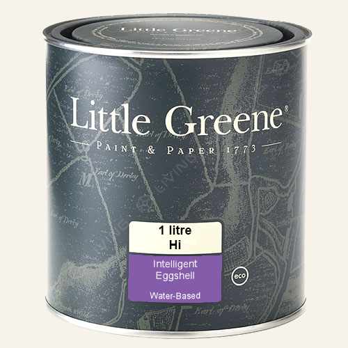 картинка Краска Little Greene Intelligent Eggshell (Acrylic Eggshell) цвет Slaked Lime №105 от LIVING