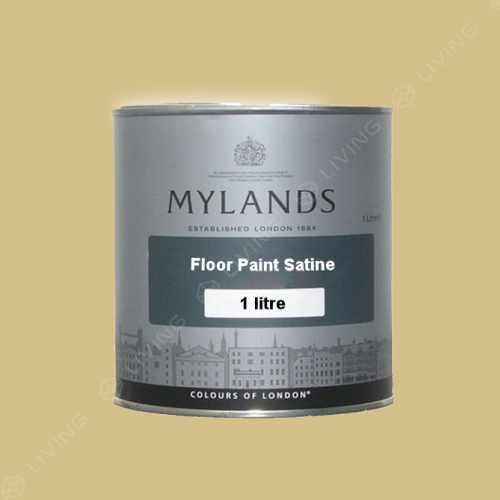 картинка Краска Mylands Floor Paint Satine цвет Wharf Sacking №127 от LIVING