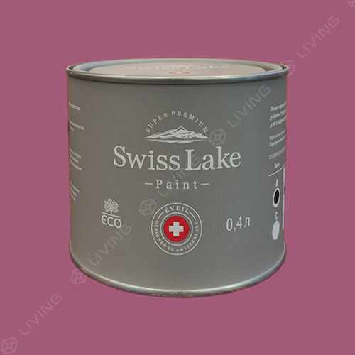 картинка Краска Swiss Lake Wall Comfort 7 цвет Royal velvet №1379 от LIVING