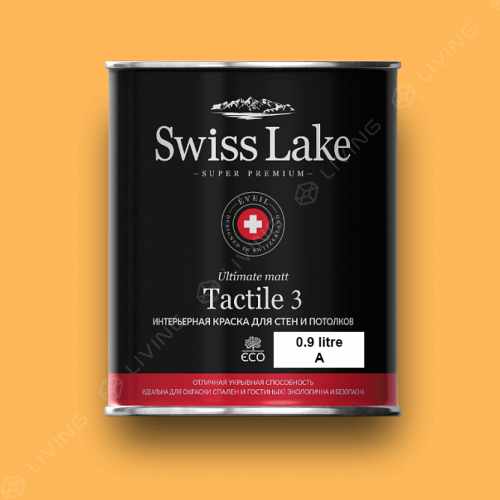 картинка Краска Swiss Lake Tactile 3 цвет Apricot №1191 от LIVING